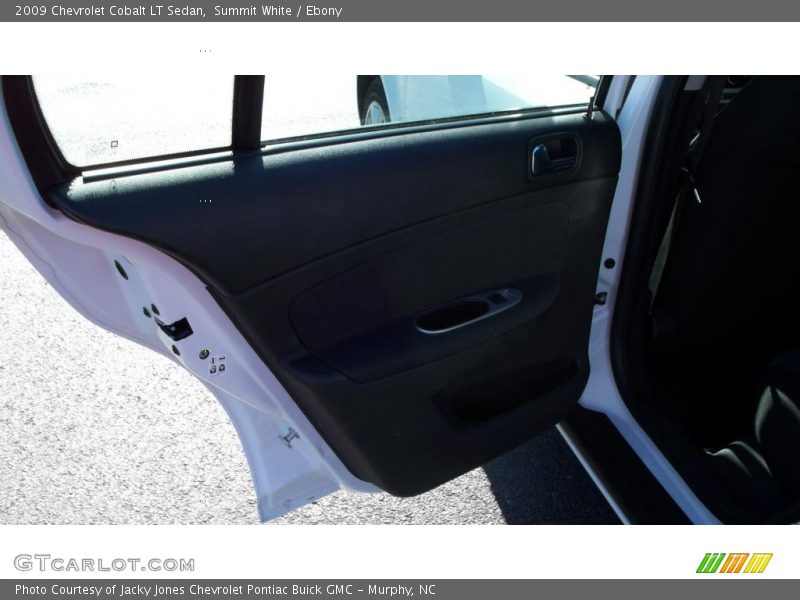 Summit White / Ebony 2009 Chevrolet Cobalt LT Sedan