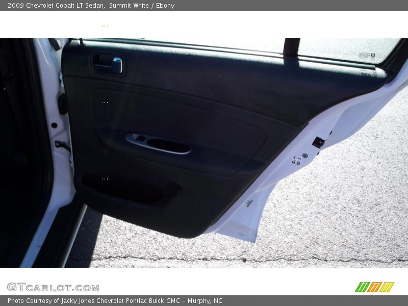 Summit White / Ebony 2009 Chevrolet Cobalt LT Sedan