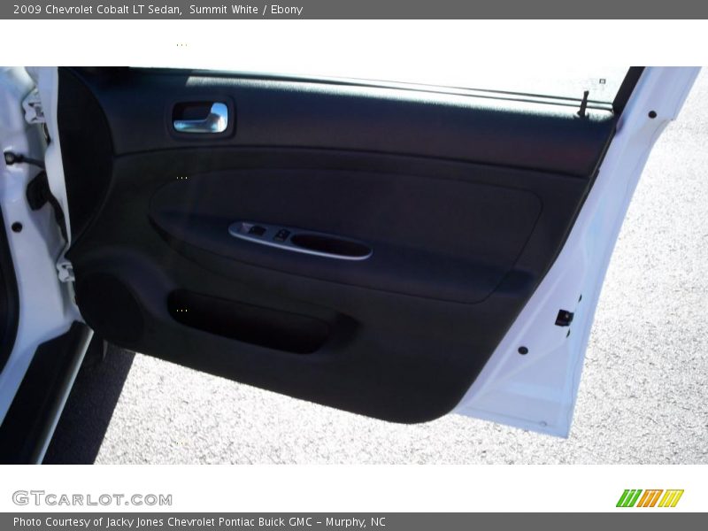 Summit White / Ebony 2009 Chevrolet Cobalt LT Sedan