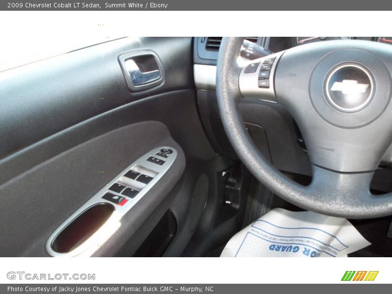 Summit White / Ebony 2009 Chevrolet Cobalt LT Sedan