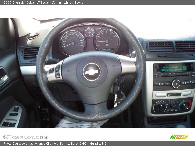 Summit White / Ebony 2009 Chevrolet Cobalt LT Sedan