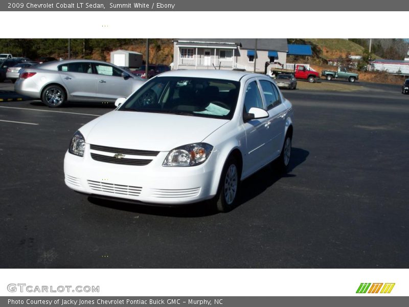 Summit White / Ebony 2009 Chevrolet Cobalt LT Sedan