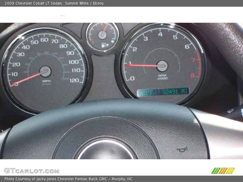 Summit White / Ebony 2009 Chevrolet Cobalt LT Sedan
