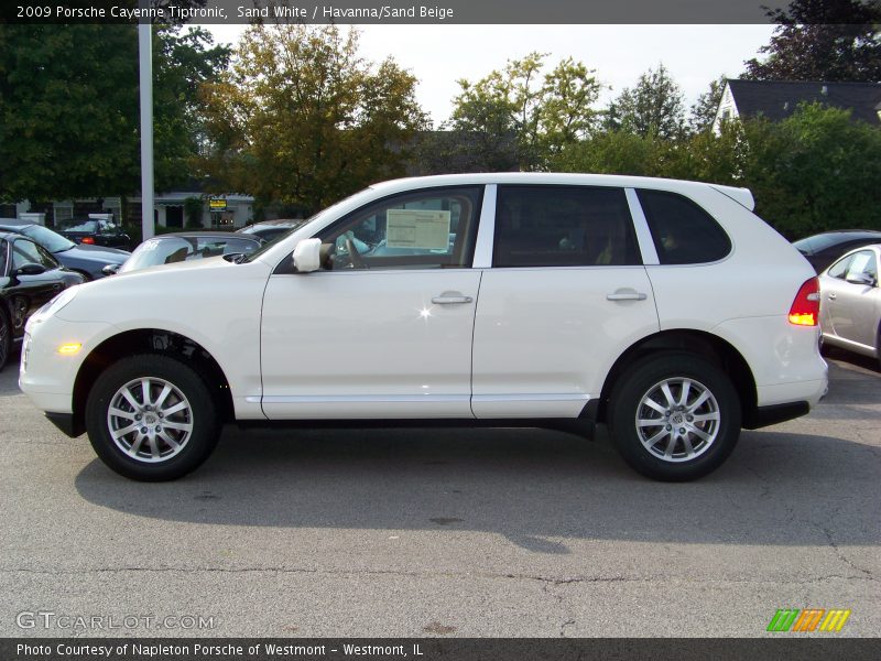 Sand White / Havanna/Sand Beige 2009 Porsche Cayenne Tiptronic