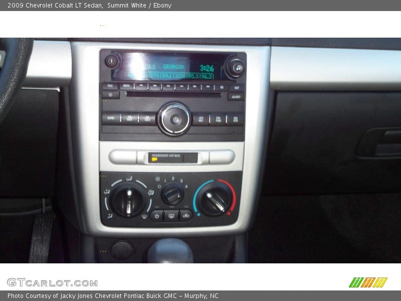 Summit White / Ebony 2009 Chevrolet Cobalt LT Sedan