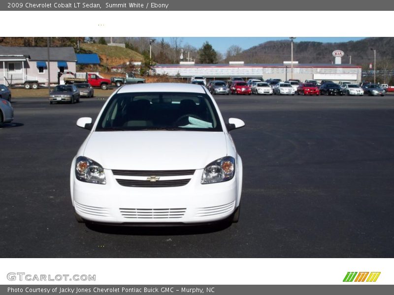 Summit White / Ebony 2009 Chevrolet Cobalt LT Sedan