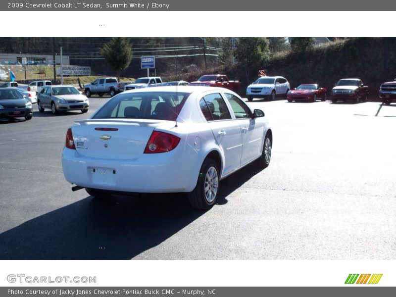 Summit White / Ebony 2009 Chevrolet Cobalt LT Sedan