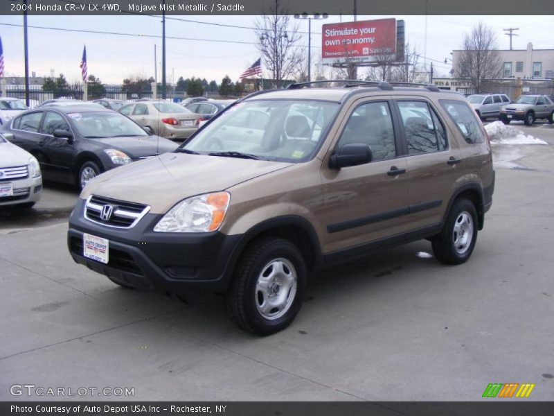 Mojave Mist Metallic / Saddle 2004 Honda CR-V LX 4WD