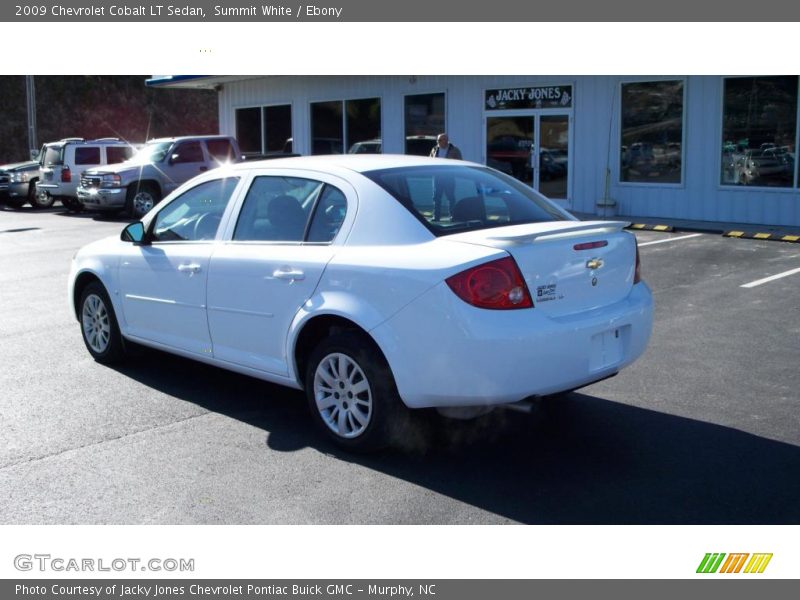 Summit White / Ebony 2009 Chevrolet Cobalt LT Sedan