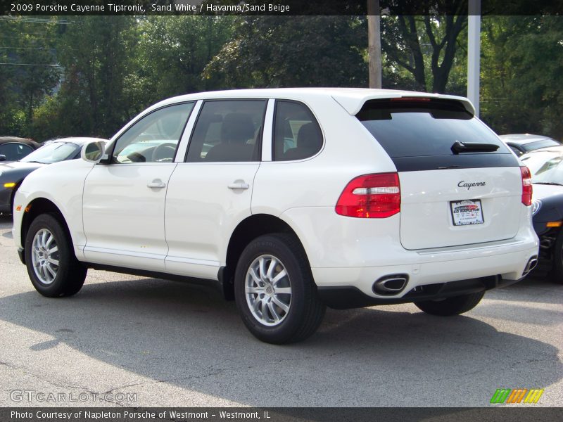 Sand White / Havanna/Sand Beige 2009 Porsche Cayenne Tiptronic