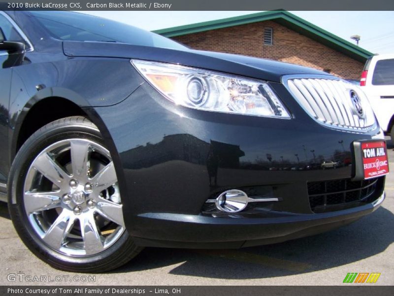 Carbon Black Metallic / Ebony 2010 Buick LaCrosse CXS
