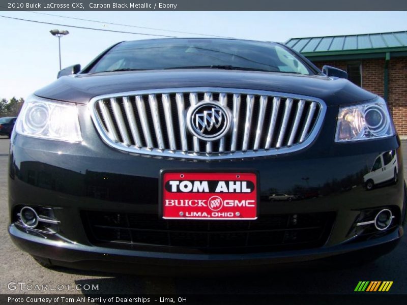 Carbon Black Metallic / Ebony 2010 Buick LaCrosse CXS