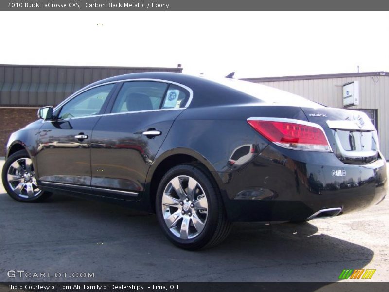 Carbon Black Metallic / Ebony 2010 Buick LaCrosse CXS