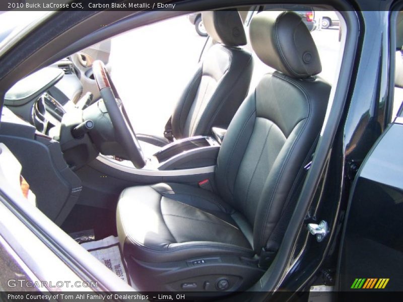 Carbon Black Metallic / Ebony 2010 Buick LaCrosse CXS