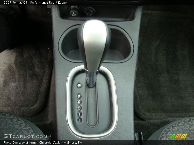 Performance Red / Ebony 2007 Pontiac G5
