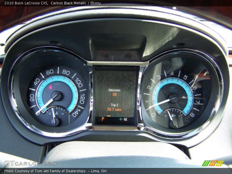 Carbon Black Metallic / Ebony 2010 Buick LaCrosse CXS