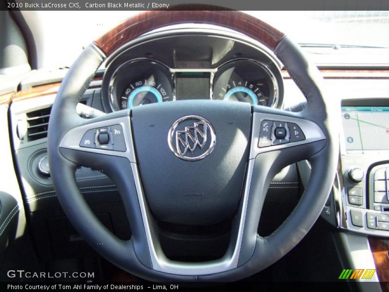 Carbon Black Metallic / Ebony 2010 Buick LaCrosse CXS