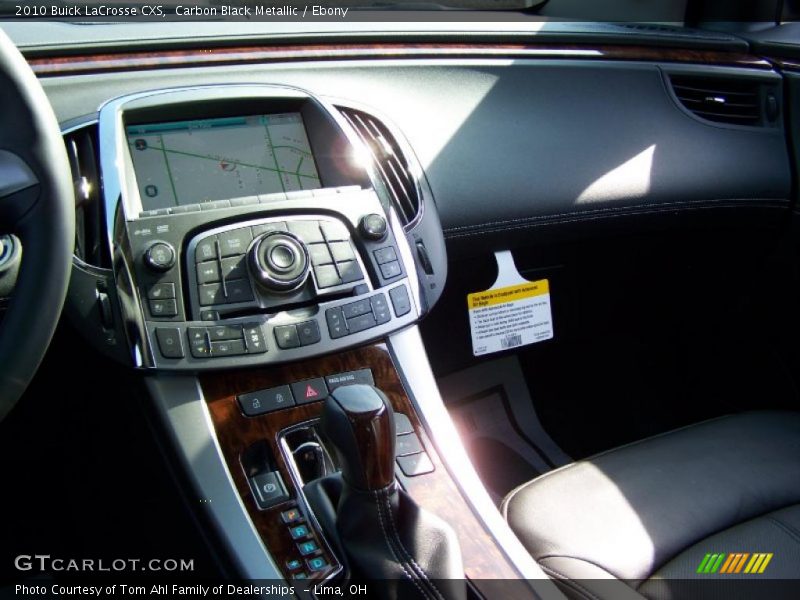 Carbon Black Metallic / Ebony 2010 Buick LaCrosse CXS