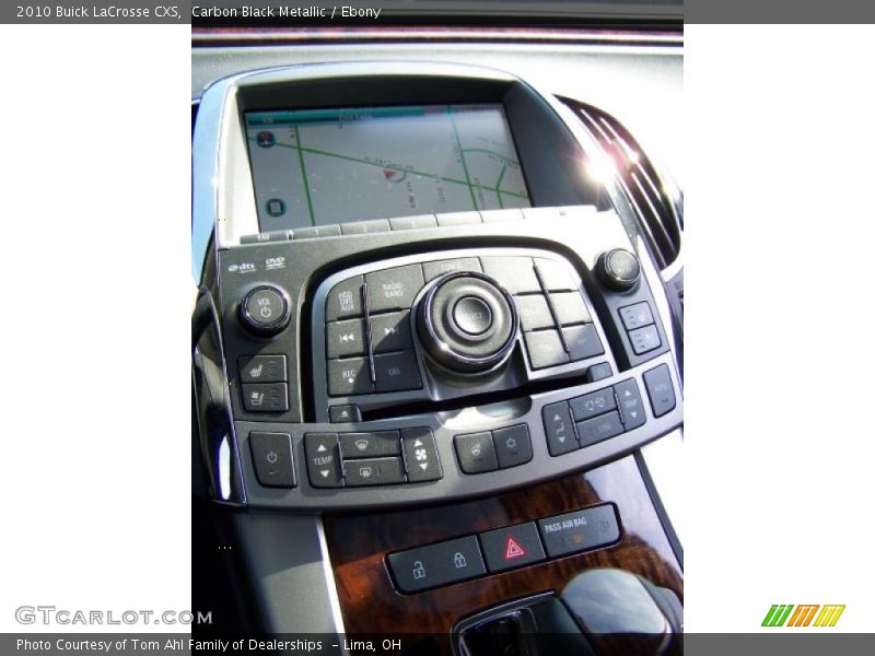 Carbon Black Metallic / Ebony 2010 Buick LaCrosse CXS