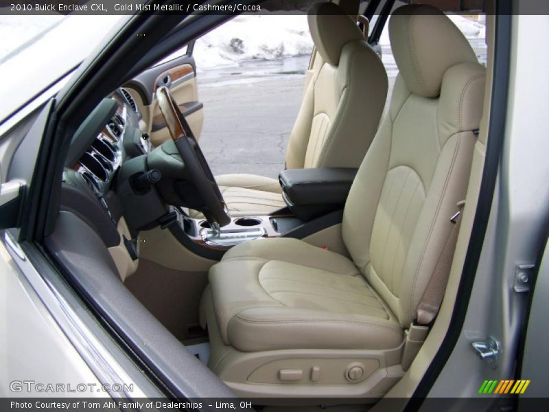 Gold Mist Metallic / Cashmere/Cocoa 2010 Buick Enclave CXL