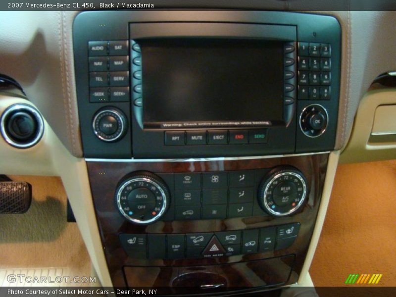 Black / Macadamia 2007 Mercedes-Benz GL 450