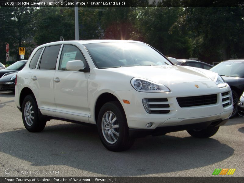 Sand White / Havanna/Sand Beige 2009 Porsche Cayenne Tiptronic