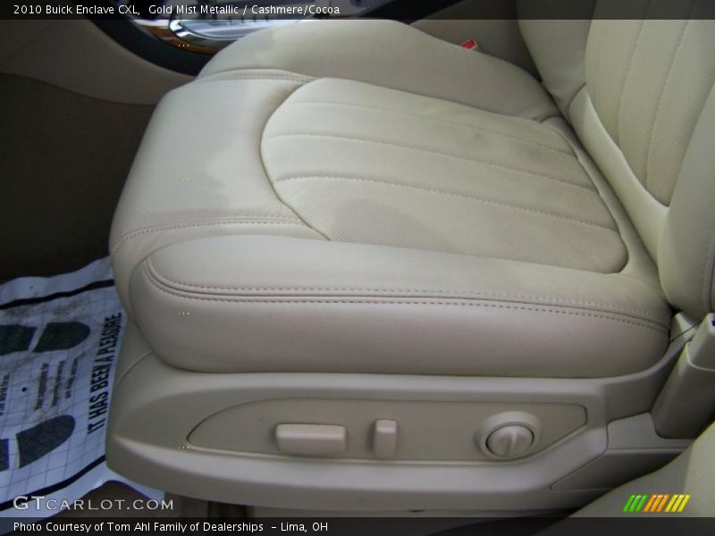 Gold Mist Metallic / Cashmere/Cocoa 2010 Buick Enclave CXL