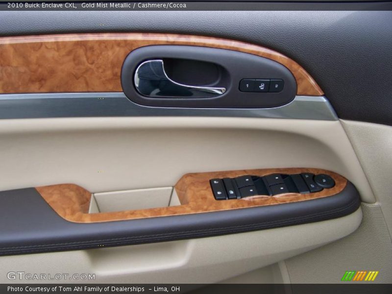 Gold Mist Metallic / Cashmere/Cocoa 2010 Buick Enclave CXL