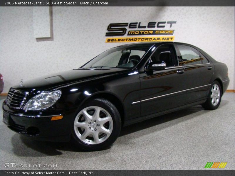 Black / Charcoal 2006 Mercedes-Benz S 500 4Matic Sedan
