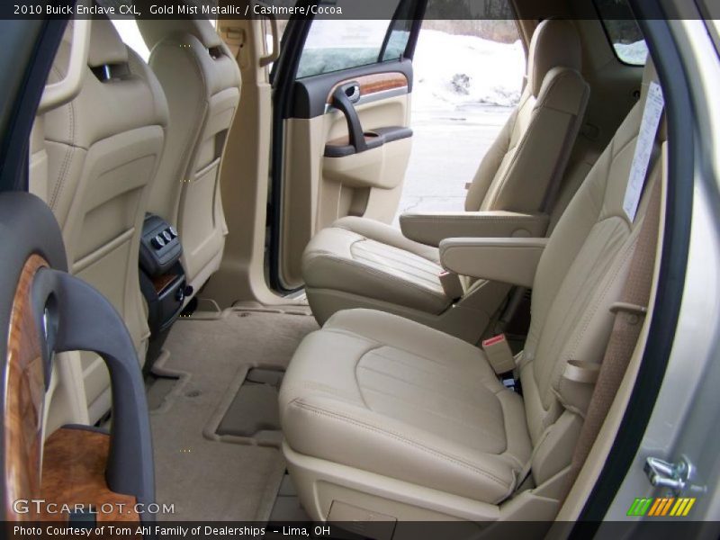 Gold Mist Metallic / Cashmere/Cocoa 2010 Buick Enclave CXL
