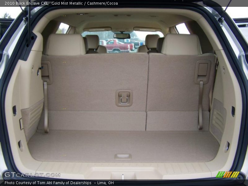 Gold Mist Metallic / Cashmere/Cocoa 2010 Buick Enclave CXL
