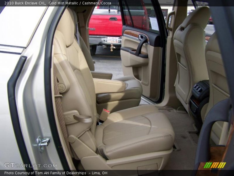 Gold Mist Metallic / Cashmere/Cocoa 2010 Buick Enclave CXL