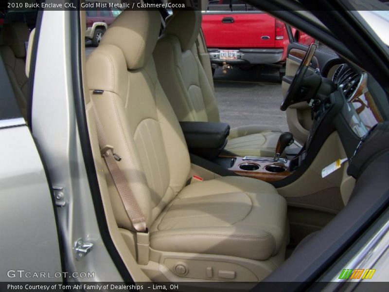 Gold Mist Metallic / Cashmere/Cocoa 2010 Buick Enclave CXL