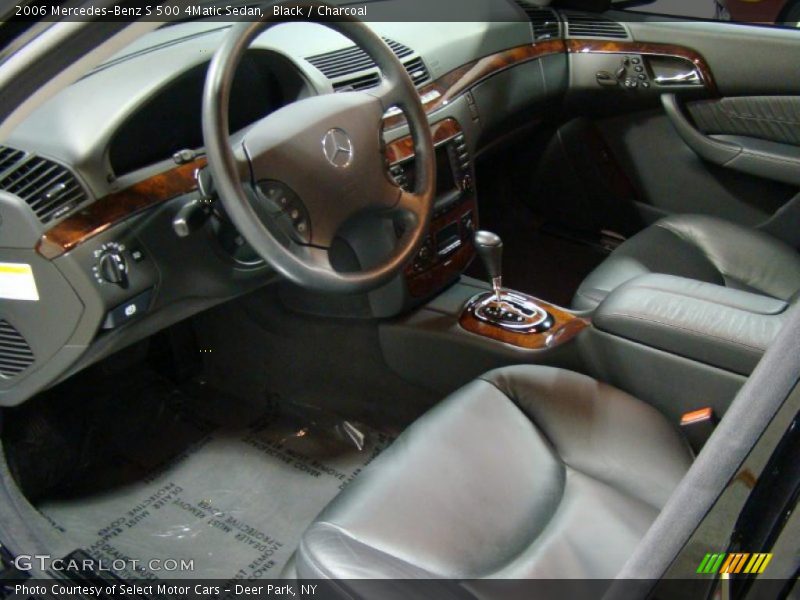 Black / Charcoal 2006 Mercedes-Benz S 500 4Matic Sedan
