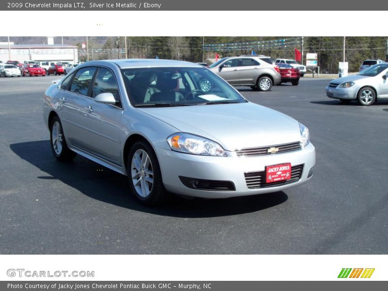 Silver Ice Metallic / Ebony 2009 Chevrolet Impala LTZ