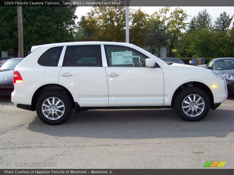 Sand White / Havanna/Sand Beige 2009 Porsche Cayenne Tiptronic