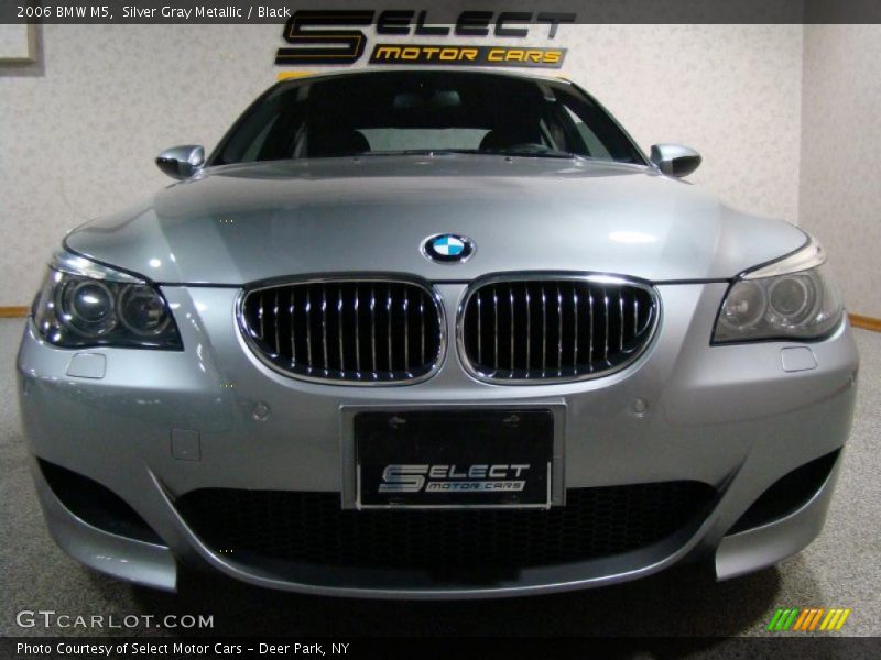 Silver Gray Metallic / Black 2006 BMW M5