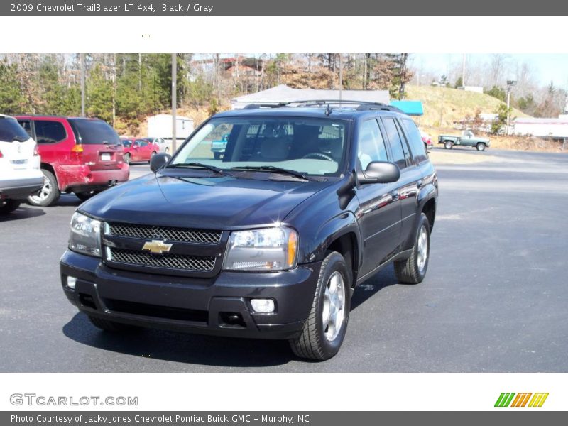 Black / Gray 2009 Chevrolet TrailBlazer LT 4x4