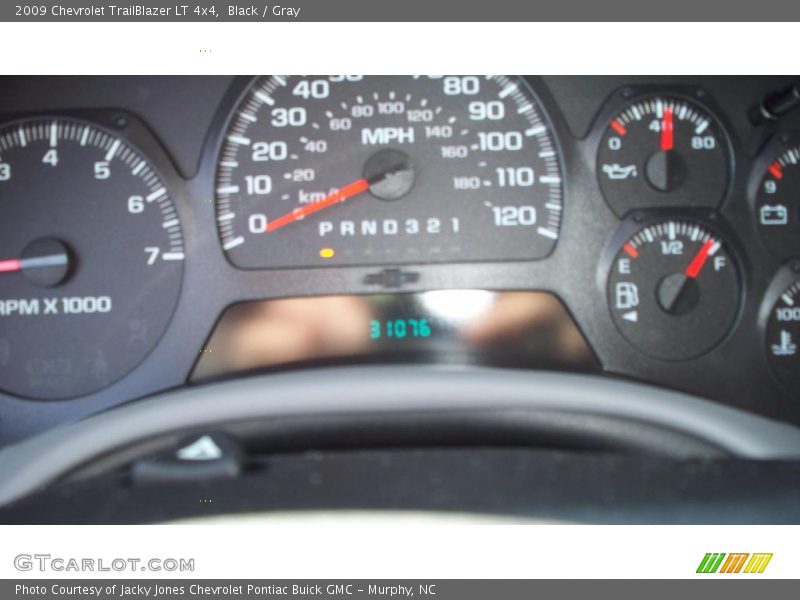 Black / Gray 2009 Chevrolet TrailBlazer LT 4x4