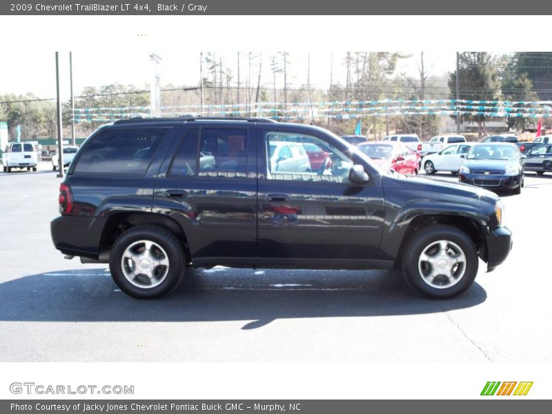 Black / Gray 2009 Chevrolet TrailBlazer LT 4x4