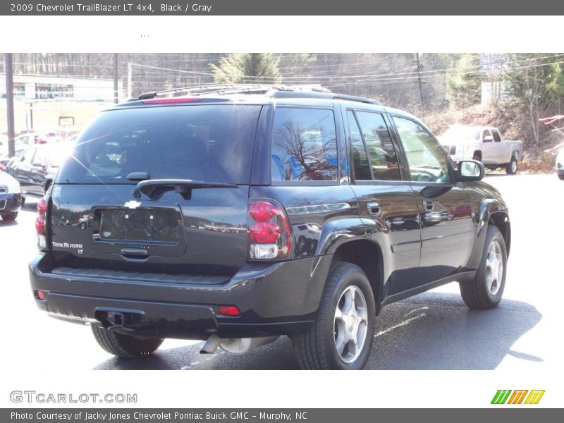 Black / Gray 2009 Chevrolet TrailBlazer LT 4x4