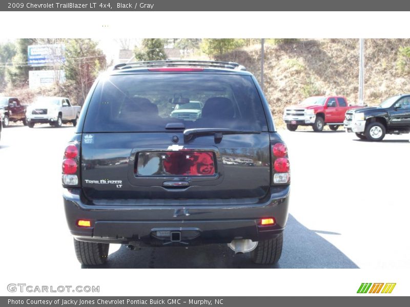 Black / Gray 2009 Chevrolet TrailBlazer LT 4x4