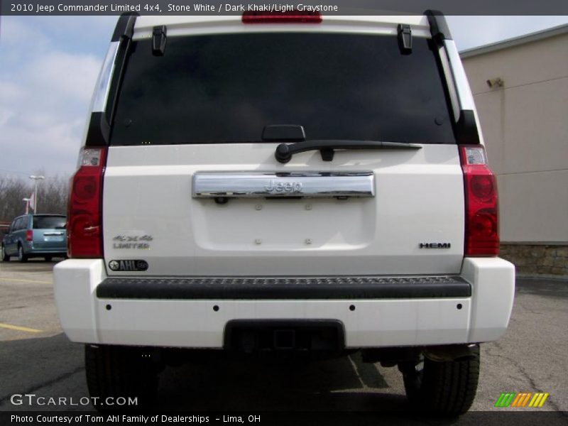 Stone White / Dark Khaki/Light Graystone 2010 Jeep Commander Limited 4x4