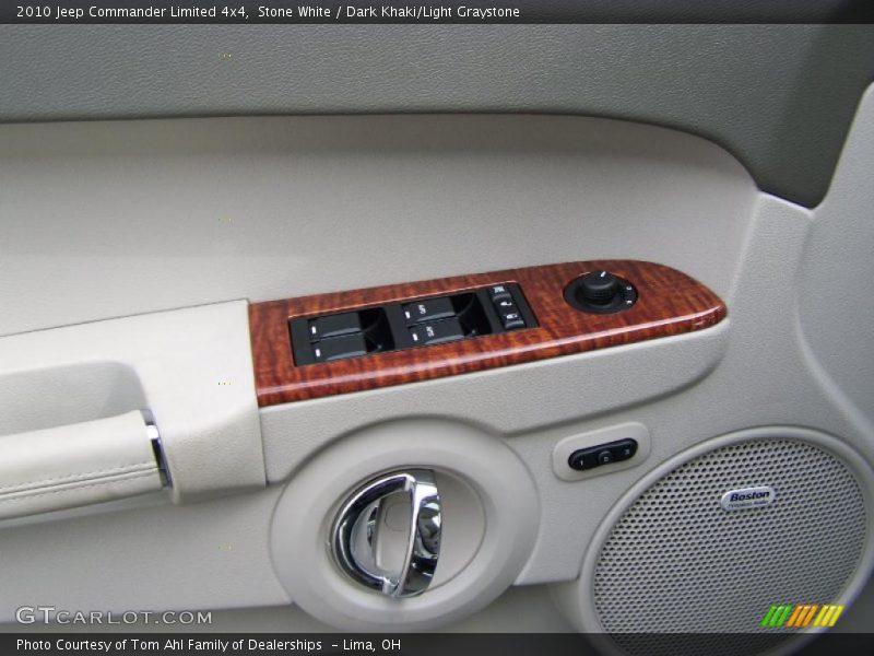 Stone White / Dark Khaki/Light Graystone 2010 Jeep Commander Limited 4x4