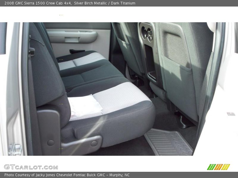 Silver Birch Metallic / Dark Titanium 2008 GMC Sierra 1500 Crew Cab 4x4