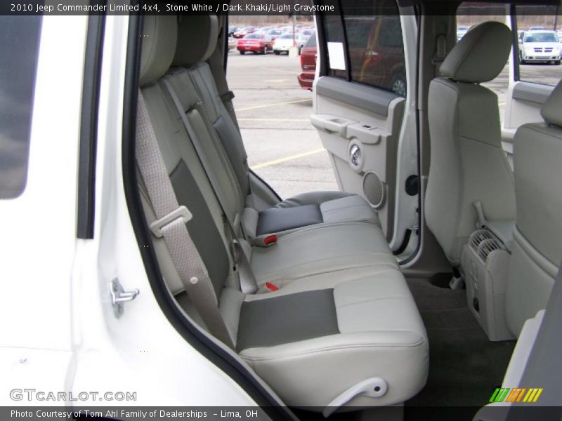 Stone White / Dark Khaki/Light Graystone 2010 Jeep Commander Limited 4x4