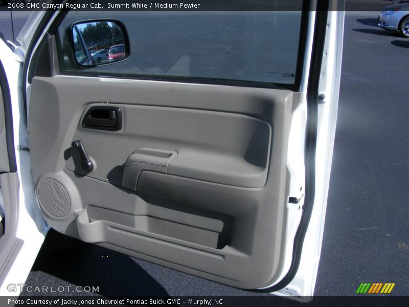 Summit White / Medium Pewter 2008 GMC Canyon Regular Cab