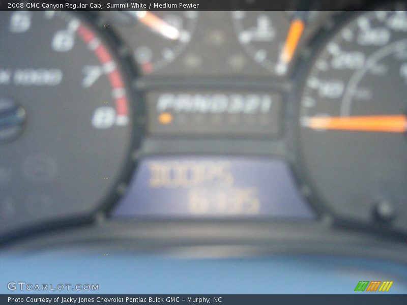 Summit White / Medium Pewter 2008 GMC Canyon Regular Cab