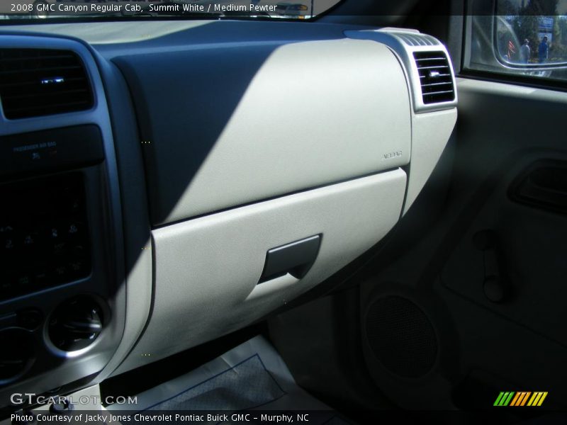 Summit White / Medium Pewter 2008 GMC Canyon Regular Cab