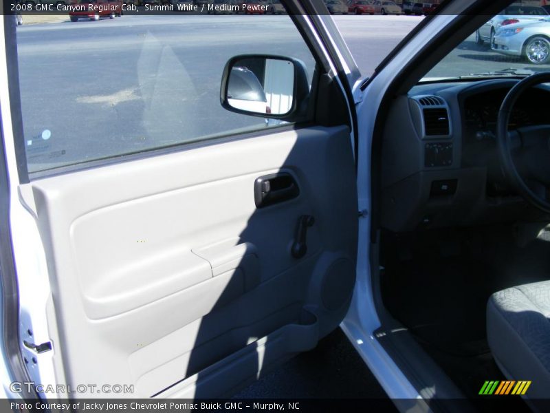 Summit White / Medium Pewter 2008 GMC Canyon Regular Cab